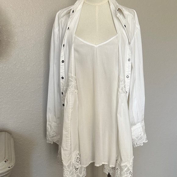Free People White Lace Dress - Picture 4 of 9